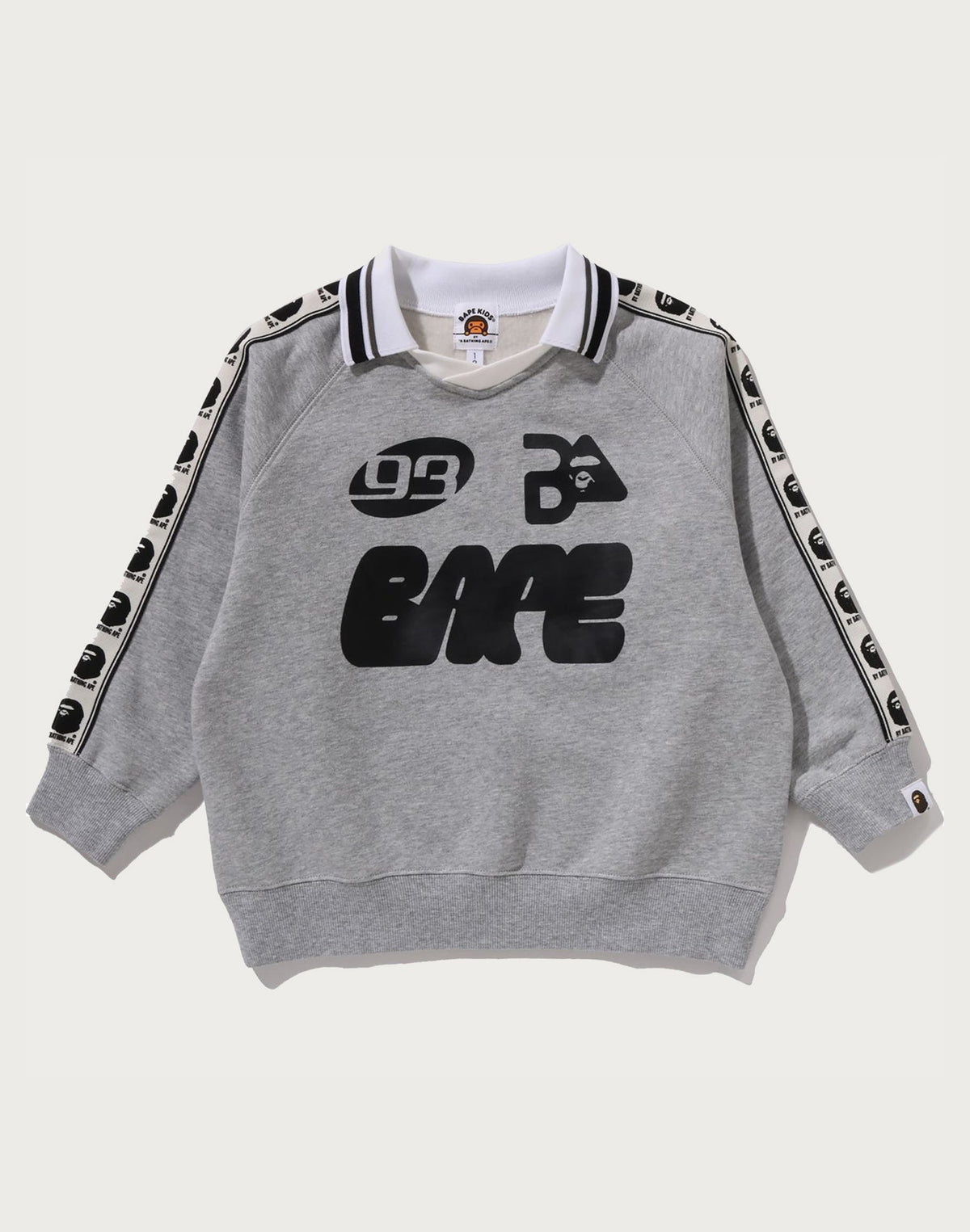 BAPE TAPE RELAXED FIT CREWNECK SWEATSHIRT KIDS