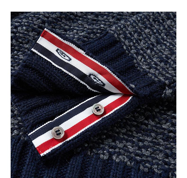 Snowflake Chunky Wool Crewneck Sweater | Thom Browne