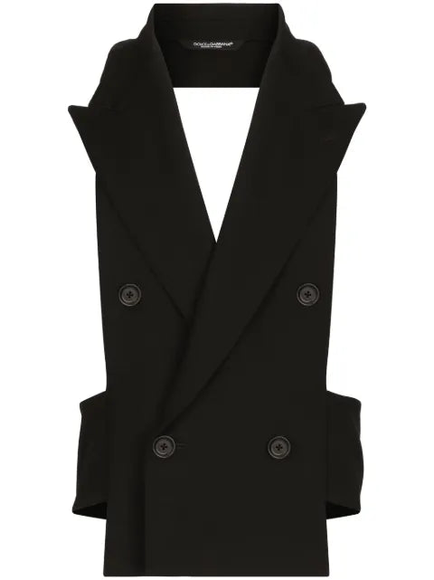 Dolce & Gabbana open-back waistcoat