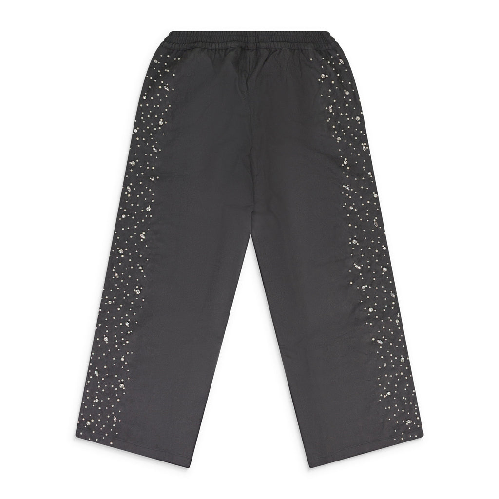 Black Cashew Blossom Pearl Sweatpants