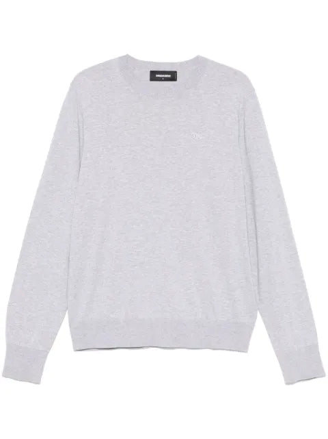 DSQUARED2 logo-appliqué sweater