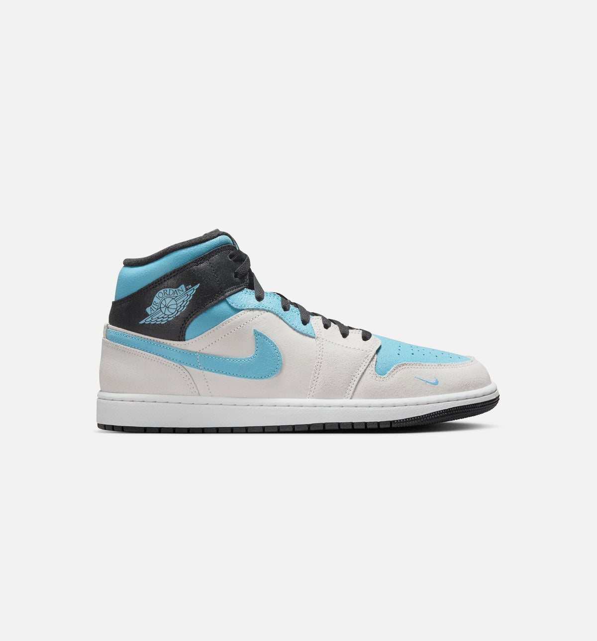 Air Jordan 1 Mid SE Men's – Summit White/Blue Chill/Black