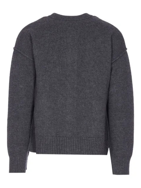 AMI Paris Ami de Coeur wool cardigan