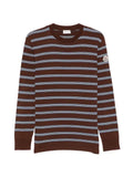 Moncler striped cotton sweatshirt