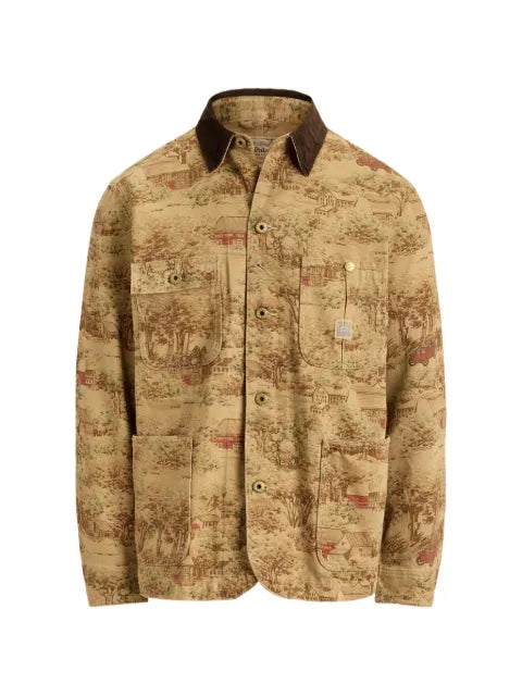 Polo Ralph Lauren barn-toile utility jacket