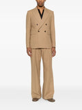 SANDRO double-breasted virgin-wool blazer