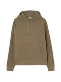 Burberry check-piping cotton hoodie