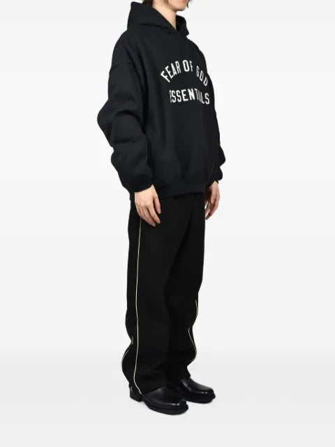 ESSENTIALS logo-print hoodie