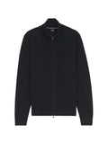 BOSS zip-up cotton sweater