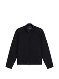 Emporio Armani textured blouson jacket