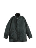 Barbour Powell waxed high-neck jacket