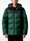 Columbia colour-block hooded jacket