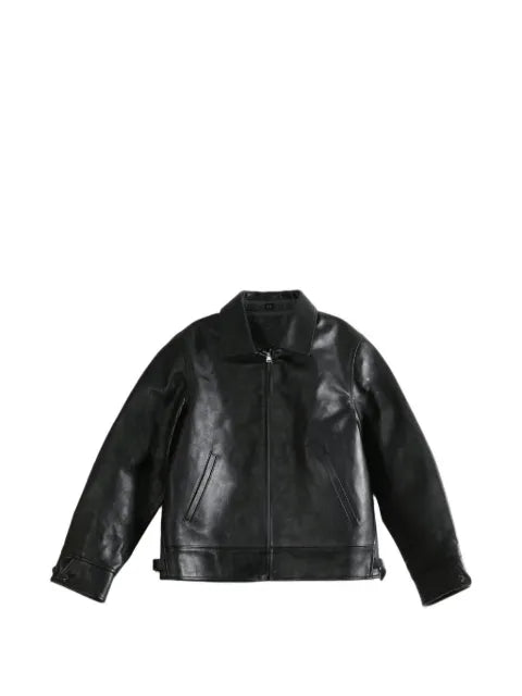 TAIGA TAKAHASHI leather zip-up jacket