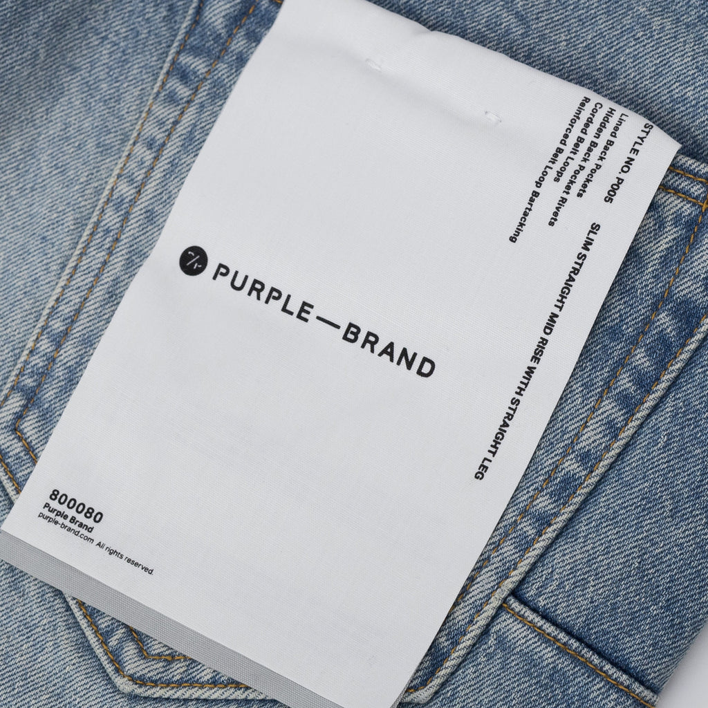 Light Indigo Icon Wide Jeans