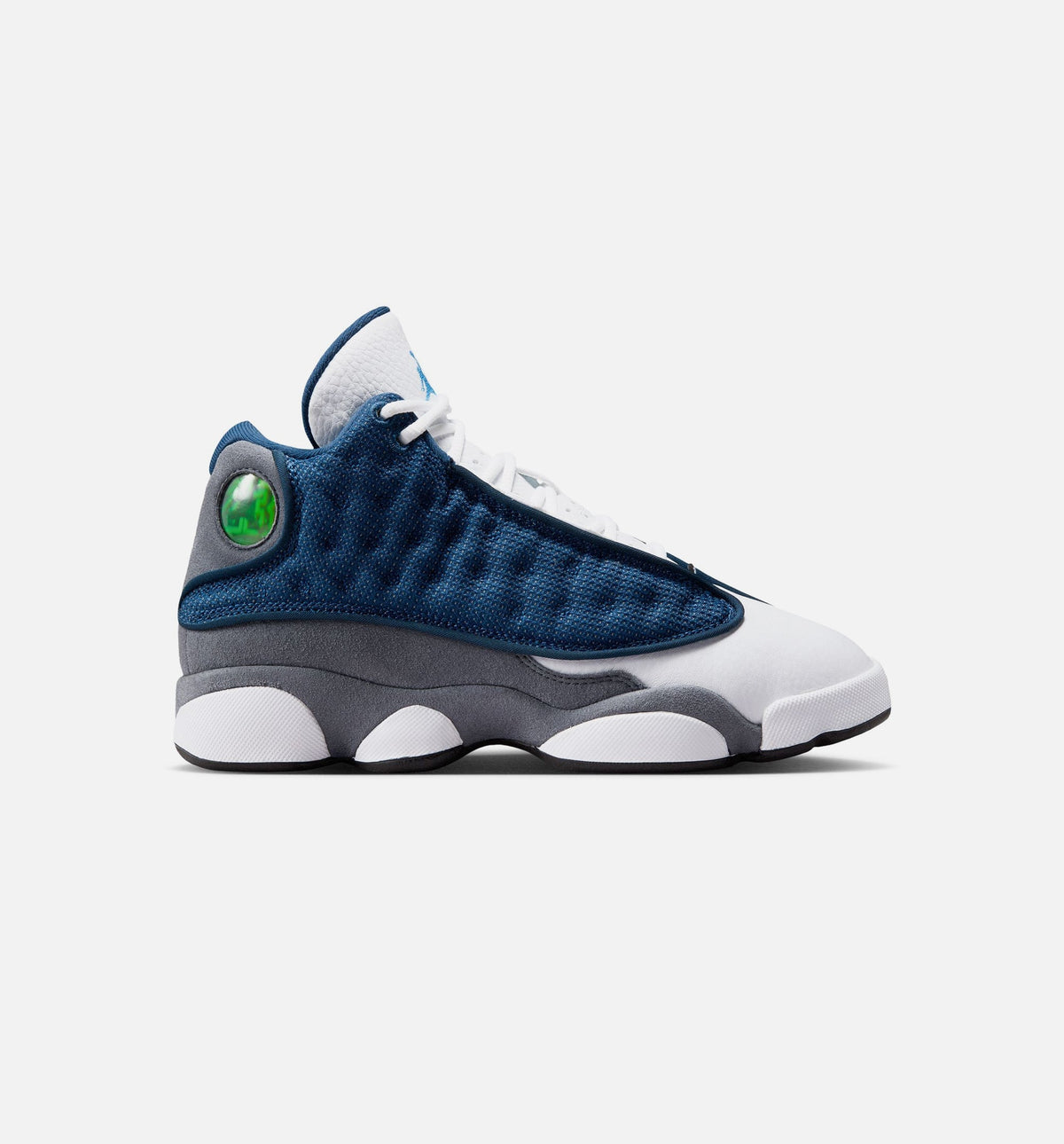 Air Jordan 13 Retro Navy and Flint Grey | Grade School Lifestyle Shoe | Navy/University Blue/Flint Grey/White