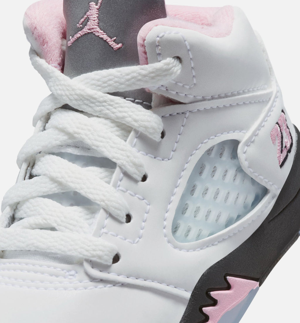 Air Jordan 5 Retro Medium Soft Pink Infant/Toddler Lifestyle Shoe