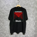 Rhude T-shirts Printed Trendy Pure Cotton