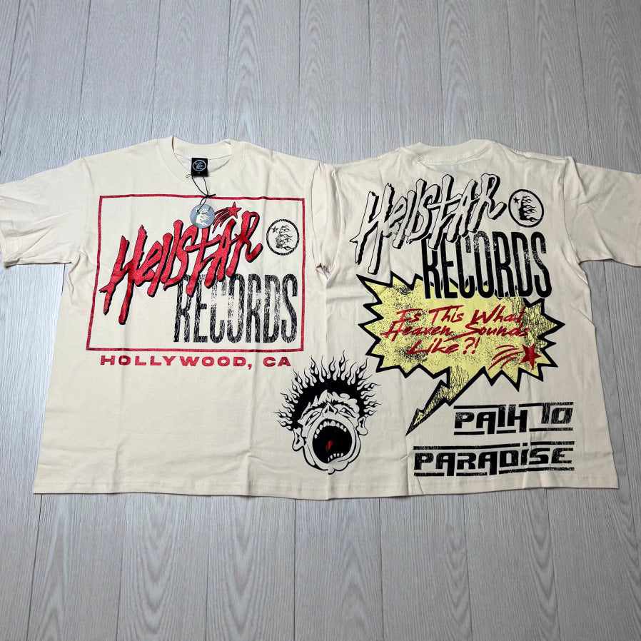 Hellstar Multi‑Vintage Graphic Oversized Tee Streetwear Unisex