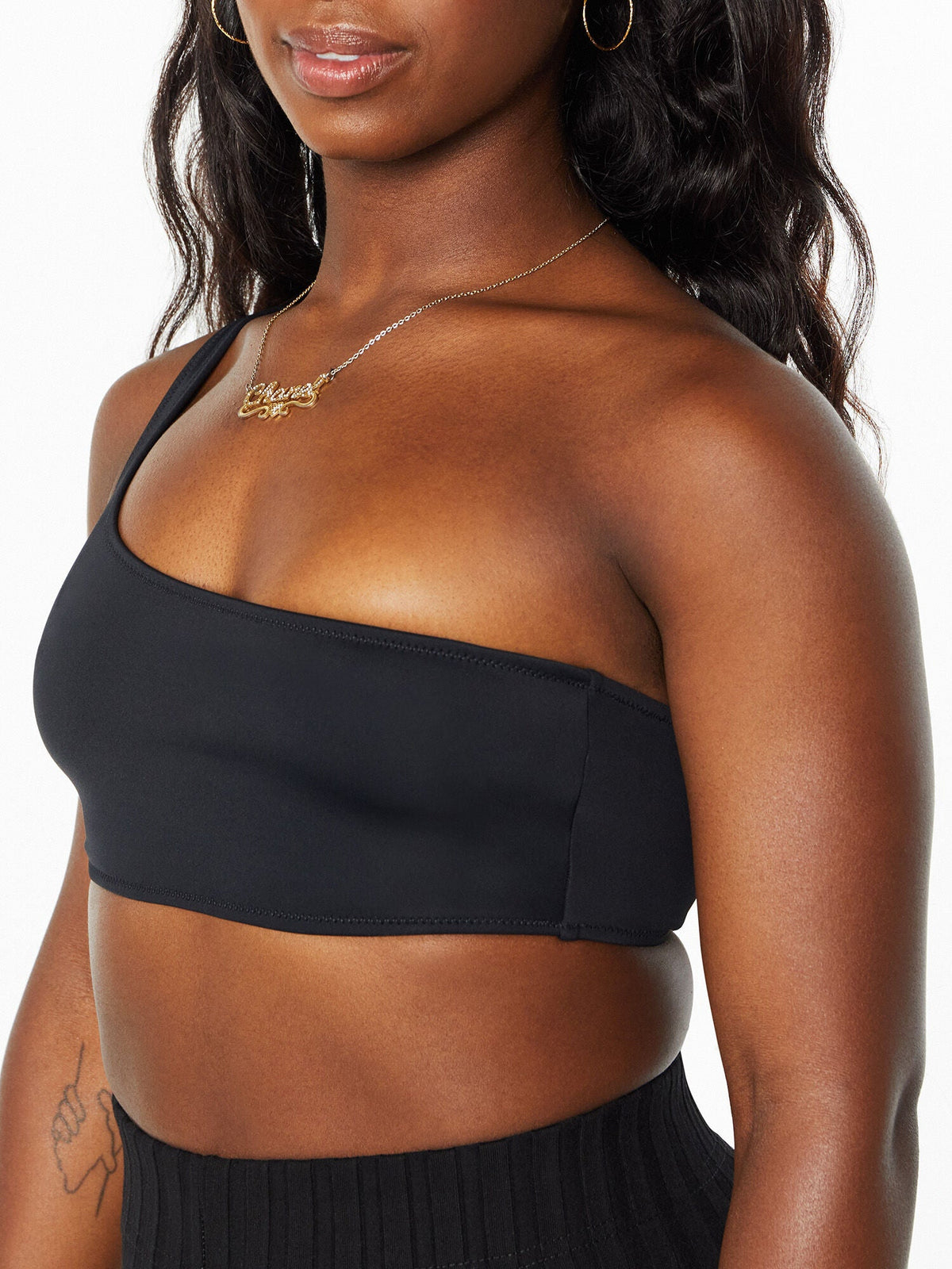 SCUBA ONE SHOULDER TOP