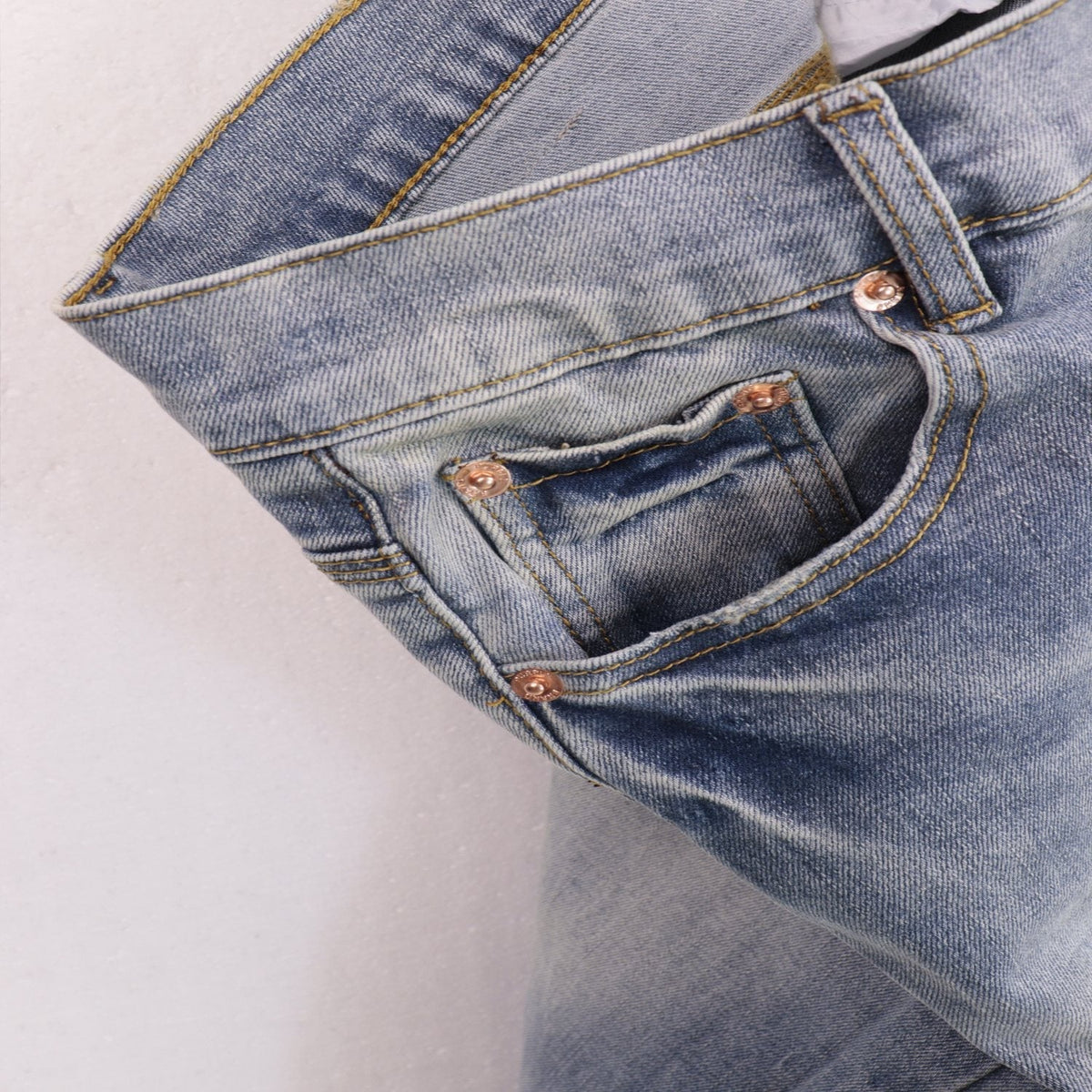 Purple Brand Light Blue Washed Jeans