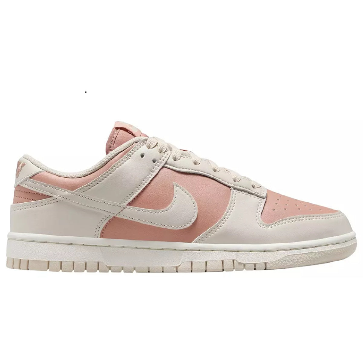 Women's Nike Dunk Low Particle Pink/LT Orewood BRN (IM6572 603)